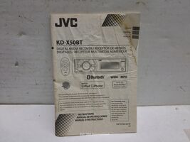 JVC KD-50BT OWNERS USER MANUAL - $20.79 CAD