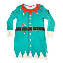 For Girls &amp; Perfect Life Elf Costume Womens Large Green Tunic Dress Christmas - $28.04