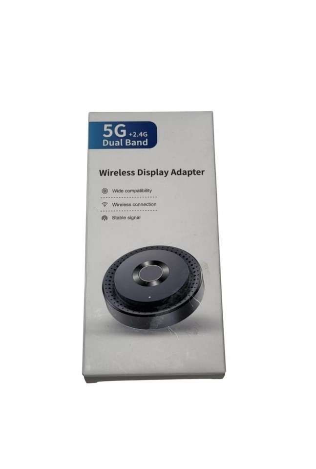Wireless Display Adapter, Supports 4k HDMI, Dual 2.4/5G Wifi, Screen Mir... - $29.99