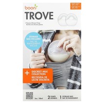 Open Box~ Boon TROVE Passive Silicone Breast Pump Milk Collection 2-Pack - $17.70