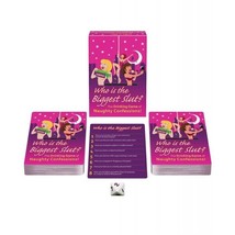 WHO IS THE BIGGEST SLUT DRINKING CARD GAME ADULT NOVELTY GIFT - $257.95 MXN