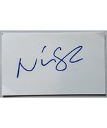 Nicolas Cage Signed Autographed 3x5 Index Card - $639.36 MXN