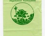 Buddhist Vegetarian Restaurant Menu Chinatown Cultural Center Honolulu H... - $17.82