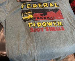 Federal Hi- Power Green Mens M T-Shirt-Brand New-SHIPS N 24 HOURS - $24.63