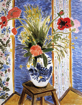Art Giclee Printed Oil Painting Print Still life flower by Matisse Canvas - £6.72 GBP+