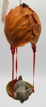 Silvestri Dean Griff Charming Tails Leaf Parachute Bunny in Basket Ornament - £46.75 GBP