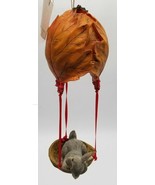 Silvestri Dean Griff Charming Tails Leaf Parachute Bunny in Basket Ornament - £46.33 GBP