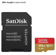 SanDisk Extreme 256gb MicroSD Memory Card - €29,80 EUR