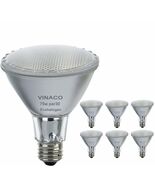 PAR30 Long Neck 75W, 6 Pack High Output PAR30 Halogen Flood Light War... - $28.99