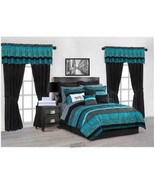 Stoneberry 30-Pc. Bedding Set Teal King - $189.99