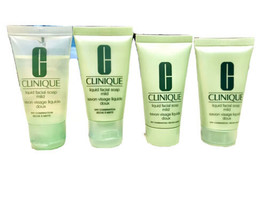 4.0 oz. Clinique Liquid Mild Facial Soap Dry Combination Skin 5X 1 oz. - £6.33 GBP