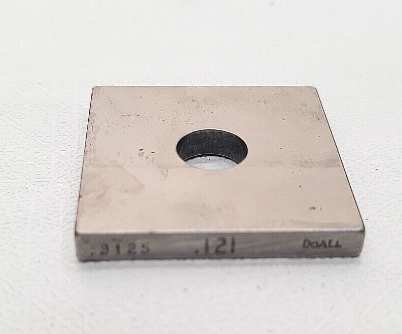DoAll Gage Block .121&quot; Square Steel ASME #3125 - $12.99