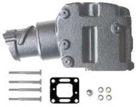 Riser Exhaust 4 Inch for Mercruiser V6 V8 1987-2002 Center 807988A2 - $256.95