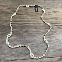 NWT Hilo Hattie's Beaded Seashell Hawaiian Lei Necklace 17" Souvenir KG JD - $14.84