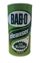 BAB-O Cleanser w/Bleach 14oz Can New Old Stock Retro Vintage - £15.79 GBP