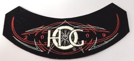 Harley Davidson Owners Group HOG 2009 Rocker Patch NEW 6 Inches Wide 2&quot; ... - $14.95