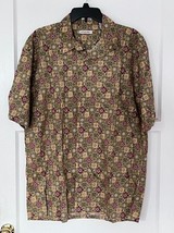 Hawaiian Style Shirt - Tribal Print Pattern - Sz XL - £15.04 GBP