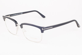 Tom Ford 5504 005 Black Silver Eyeglasses TF5504 005  54mm - £171.88 GBP