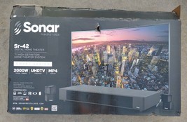 Sonar SR 42 Digital 7.1 Home Theater High Definition Smart Series - £294.20 GBP