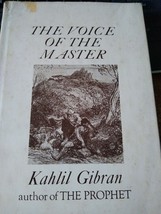 The Voice of the Master by Kahlil Gibran HC,DJ 1958 - £7.78 GBP