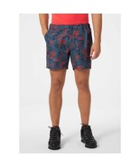 Helly Hansen Men Solen Printed Recycled 6&quot; WaterShorts L Swim Shorts UPF-50 - $50.45 CAD