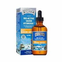 Sovereign Silver Bio-Active Silver Hydrosol - 4 Fl Oz - £18.32 GBP