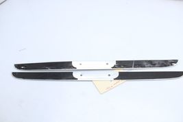 02-08 JAGUAR X-TYPE FRONT LEFT & RIGHT DOOR SCUFF PLATE PANEL TRIM PAIR Q2558 image 9