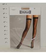 Wolford Pantyhose Tights Individual 10 Stay Up Fairly Light Style 21663 ... - $49.45