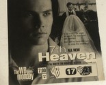 7th Heaven Tv Guide Print Ad Barry Watson TPA11 - $5.93