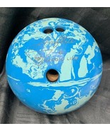 Vintage AMFlite Magic Line Blue Marbleized Bowling Ball 12lbs - £54.60 GBP