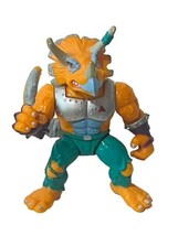 Teenage Mutant Ninja Turtle vtg figure playmates tmnt 1990 Triceraton Tr... - £23.18 GBP