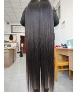 50 inch human hair lace front wig natural black /straight 40 inch human hair wig - $1,399.00 - $3,400.00