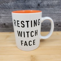 Resting Witch Face Coffee Mug Humor Tea Cup Witty Design Gift for Her Sassy 16oz - $14.24