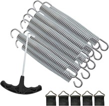 Set of (8) Roxanned Heavy Duty Galvanized Trampoline Springs--FREE SHIPP... - $19.75