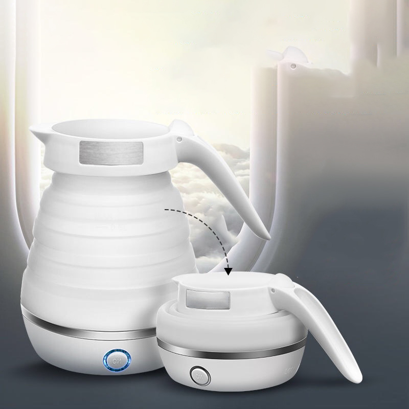 Primary image for Foldable Kettle Stainless Steel Electric Silicone Kettle Traveller Kettle Portab