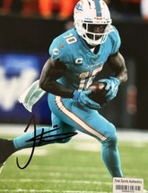 Tyreek Hill Miami Dolphins Hand Signed 8X10 Photo with COA - £73.62 GBP