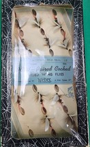 Vtg Weber Paired Cocked Wing Trout Fly &amp; 11 Flies in Box Royal Coachman Red Tail - £38.05 GBP