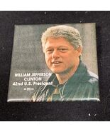 William Jefferson Clinton 42nd Presidential Election Button Pin Campaign KG - €7,69 EUR