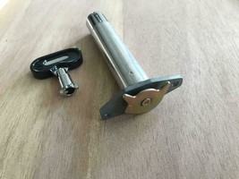 OEM PACHISLO Slot Machine Door Lock / Key 3&quot; - 3-1/8&quot; Y Hook - £35.95 GBP