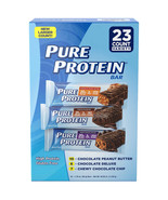 Pure Protein Bars Variety Pack 1.76Oz 23-count New Larger Count Chocolat... - $37.61