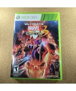 Ultimate Marvel vs. Capcom 3 (Microsoft Xbox 360, 2011) NTSC Tested - $18.84 CAD