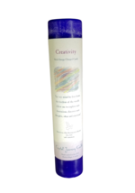 CREATIVITY - Crystal Journey Reiki Charged Herbal Magic 7&quot; Pillar Candle - £8.80 GBP