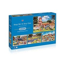 Gibsons Stop Me and Buy One Jigsaw Puzzles (4x500 Pieces)  - $63.00