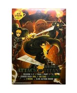 DVD English dubbed of Attack On Titan Season 1-3+The Final Season (1-106... - $63.50