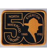 Scouts Canada Patch North Waterloo Cuboree Everton 50 Years 1995 - £6.20 GBP
