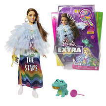 New 15 Pcs Barbie Mattel Extra Doll #9 Bling Hair Clips With Crocodile Pet 12&quot; - £38.69 GBP