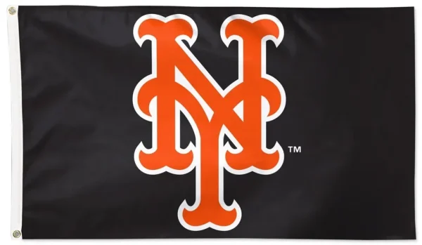 New York Mets 3×5 Black Flag for Fans - $18.00