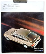 1982	Ford Escort Advertising Book	4550 - $7.43