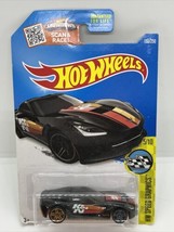 Hot Wheels Corvette K&amp;N Stingray HW Speed Graphics 5/10 Black 180/250 - £10.94 GBP