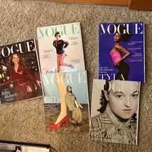 British Vogue Magazines  - $50.00